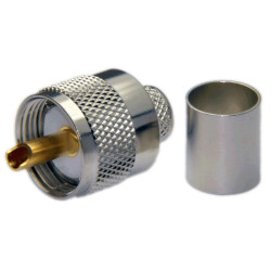 UHF CRIMP CONNECTOR, PL259...