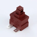 VACUUM CLEANER, LATCH PUSH BUTTON, R/A, SPST, 250V 16A