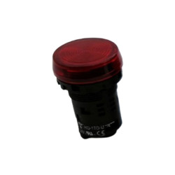 PILOT LAMP LED 110VAC RED...