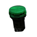 PILOT LAMP LED 110VAC GREEN, HQ-1T0-U-G, cUL, IP67, 22MM