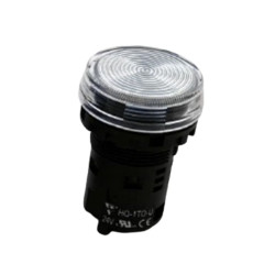 PILOT LAMP LED 110VAC WHITE...