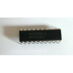 IC, MSP430G2452IN20, 16-BIT...