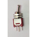 TOGGLE SWITCH, SPDT, ON-ON, MINI, 3A, SOLDER LUG