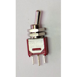 TOGGLE SWITCH, SPDT, ON-ON,...