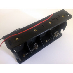 BATTERY HOLDER, Dx4, SIDE...