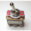 TOGGLE SWITCH, DPDT, ON-ON, 20A, SCREW ON T702 BW