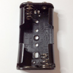 BATTERY HOLDER, AAx2, SIDE...