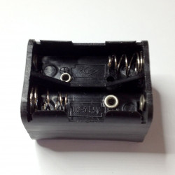 BATTERY HOLDER, Nx4, BACK...