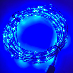 LED STRING LIGHT BLUE 12V...