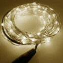 LED STRING LIGHT WARM WHITE 12V 10M 100LED IP65