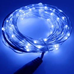 LED STRING LIGHT BLUE 12V...