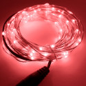 LED STRING LIGHT RED 12V 10M 100LED IP67