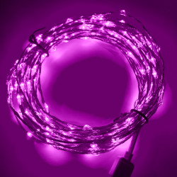 LED STRING LIGHT PURPLE 12V...