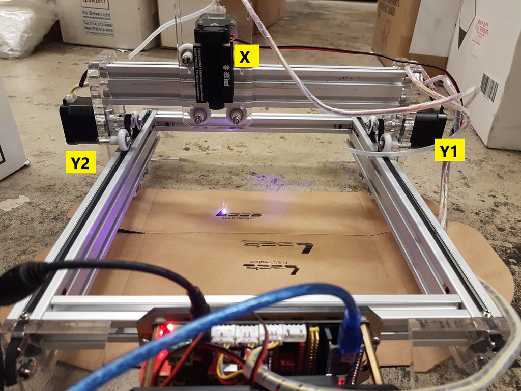 Picture of Wiring the Engraver