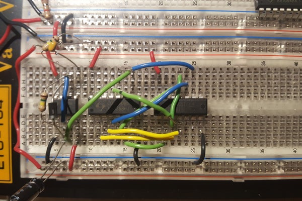 Picture of Setting Up 4-input AND Gate CMOS 4082